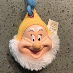 2001 McDonald’s Happy Seven Dwarfs plush keychain